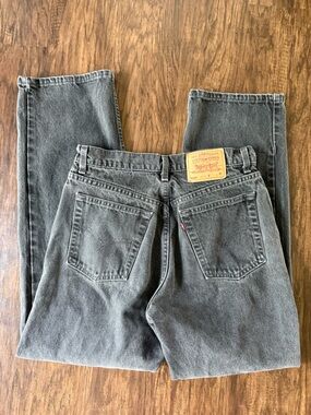 Levi's 565 wide leg Washed Black Wide Leg vintage Jeans